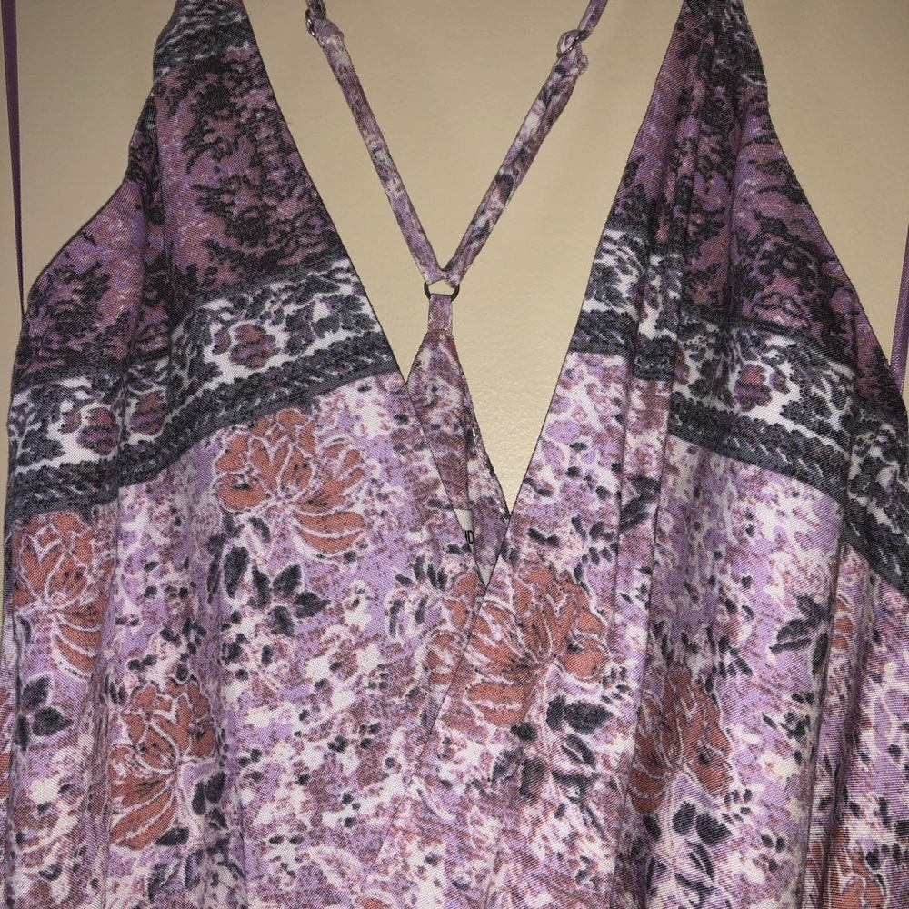 Patterned Flowy Jumpsuit - Picture 8 of 15
